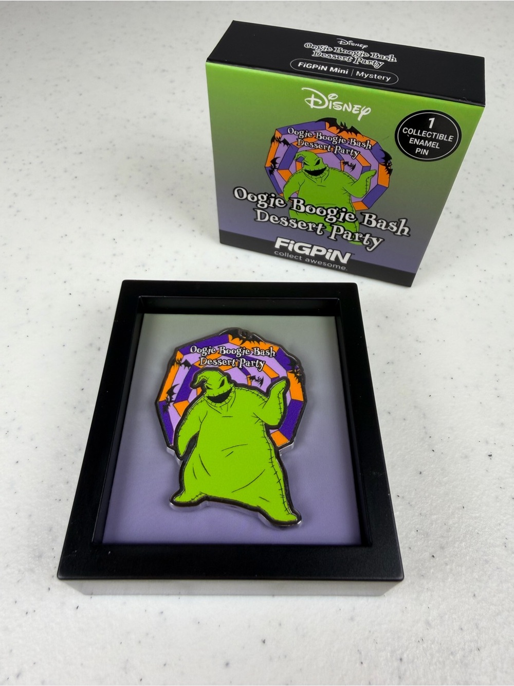 Disney Oogie Boogie Bash Dessert Party FiGPiN Enamel Pin NIB